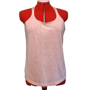 Kari Traa Pale Pink Athletic Tank Top Size S